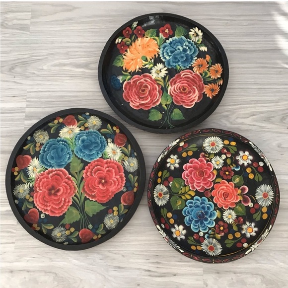 🔻🔻🔻sale Mexican batea tray - Picture 2 of 5